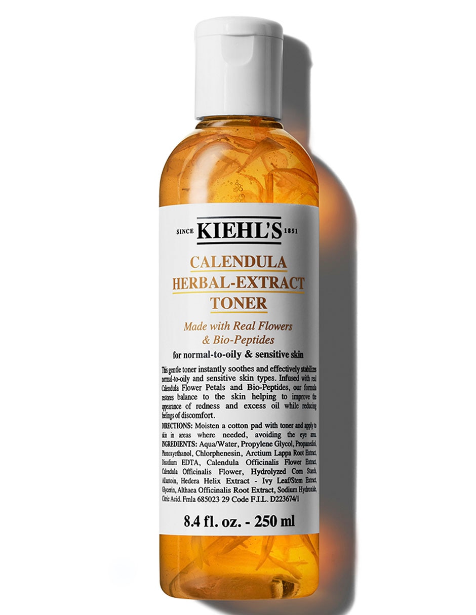 Tónico facial Calendula Herbal Extract Kiehl's Toner calma y refresca la piel