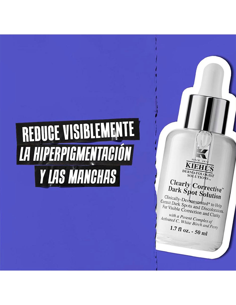 Sérum facial antimanchas Clearly Corrective Dark Spot Solution Kiehl'S todo tipo piel