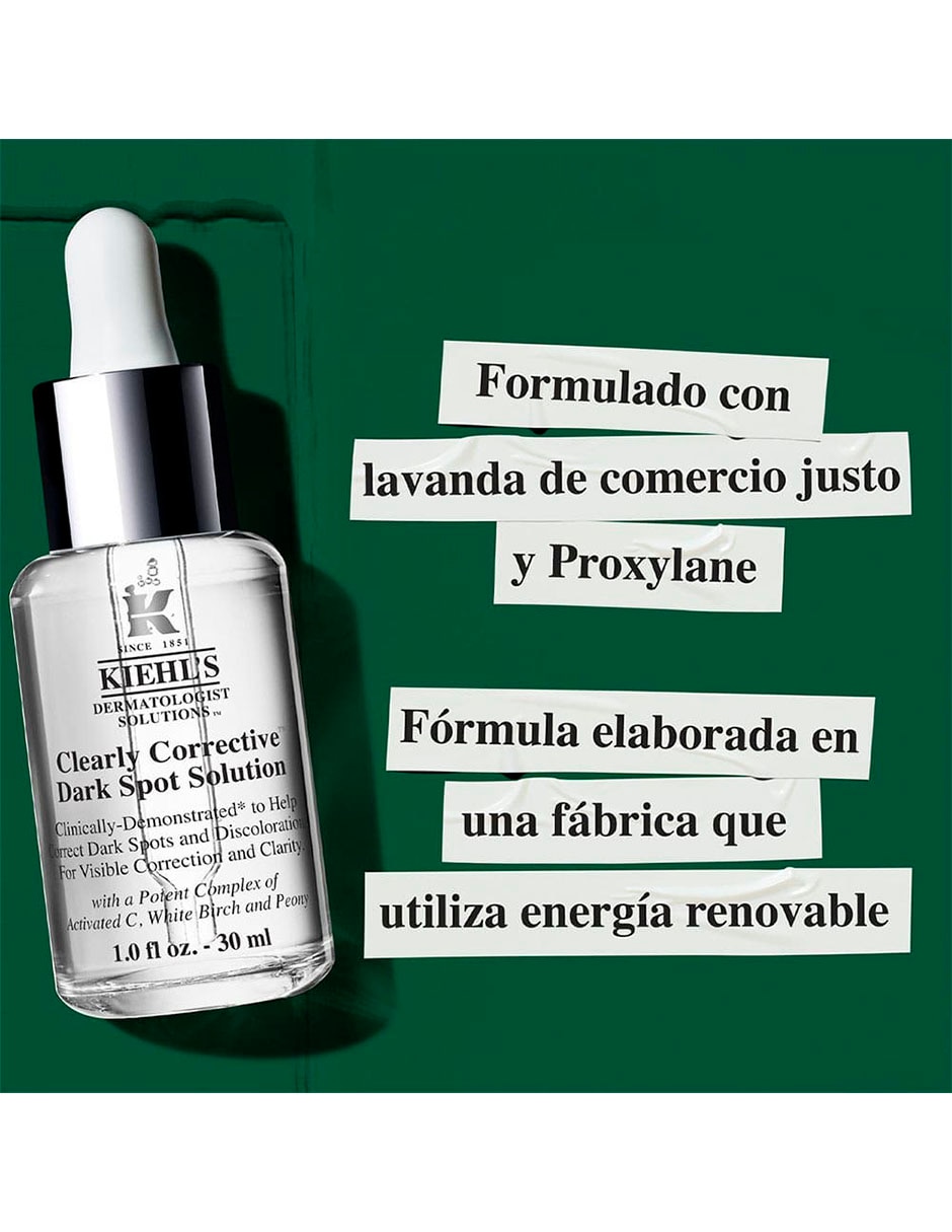 Sérum facial antimanchas Clearly Corrective Dark Spot Solution Kiehl'S todo tipo piel