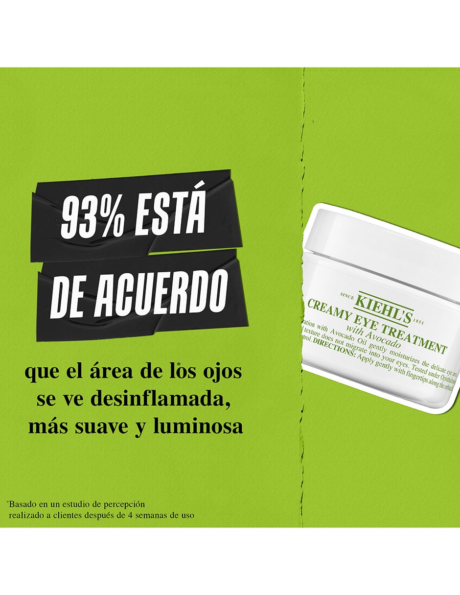 Crema para contorno de ojos recomendada para hidratar de día y noche Creamy Eye Treatment with Avocado para todo tipo de piel 6
