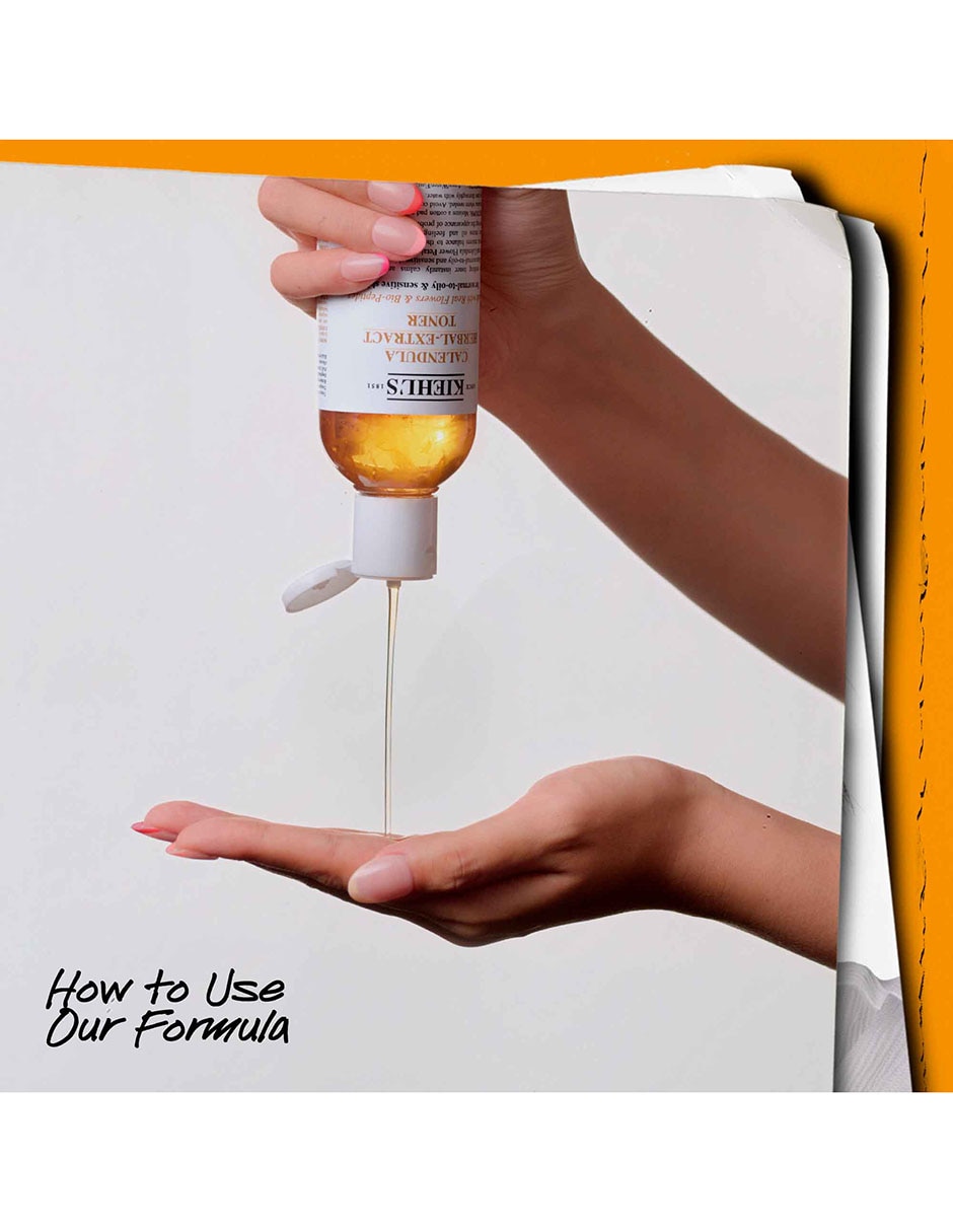 Tónico facial Calendula Herbal Extract Toner Calma y refresca la piel 6