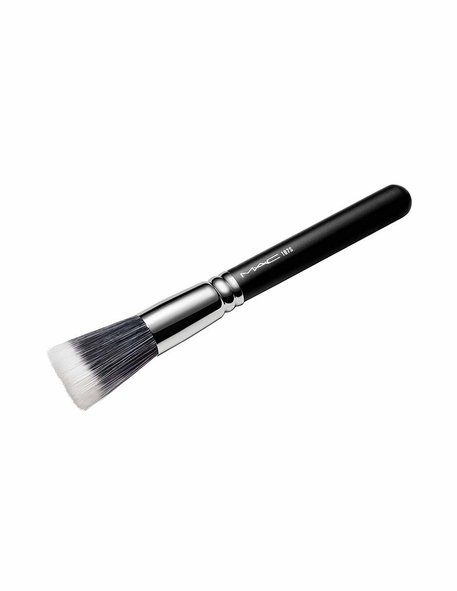 Brocha para maquillaje Mac 187S Duo Fibre Face