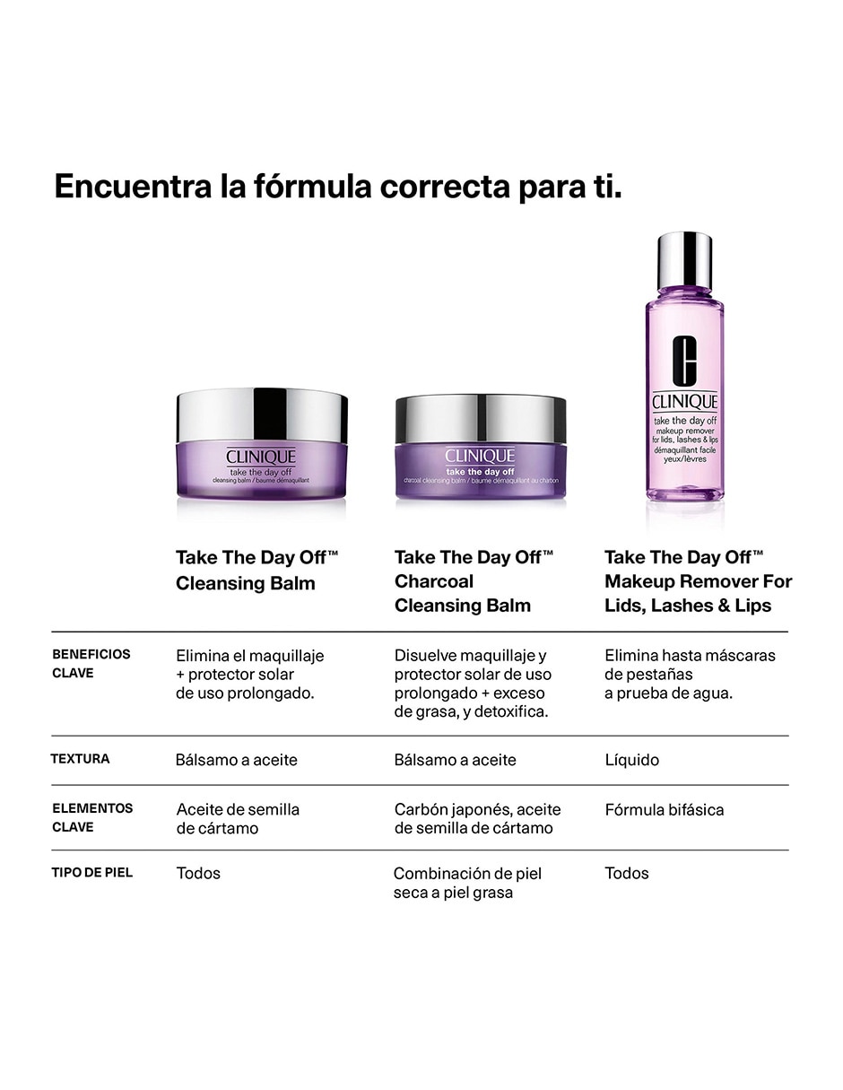 Limpiador facial Take The Day Off Cleansing Balm para hidratar 6