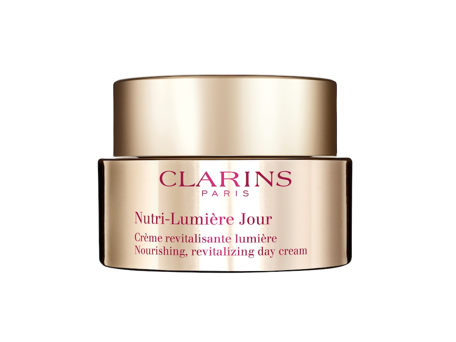 Crema facial recomendada para reafirmar de día Clarins Nutri Lumiere todo tipo piel