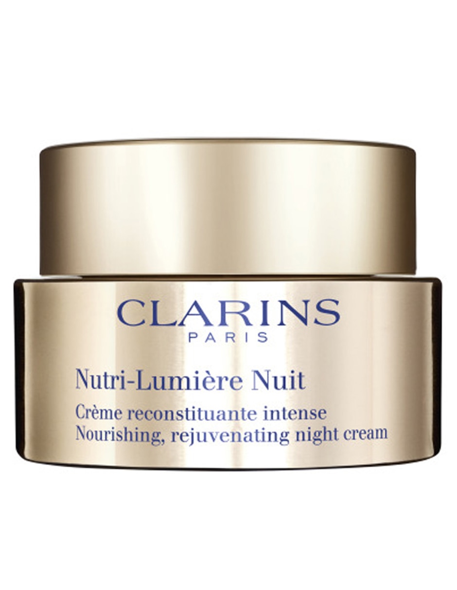 Crema facial Clarins Nutri-Lumière Nuit para piel sensible