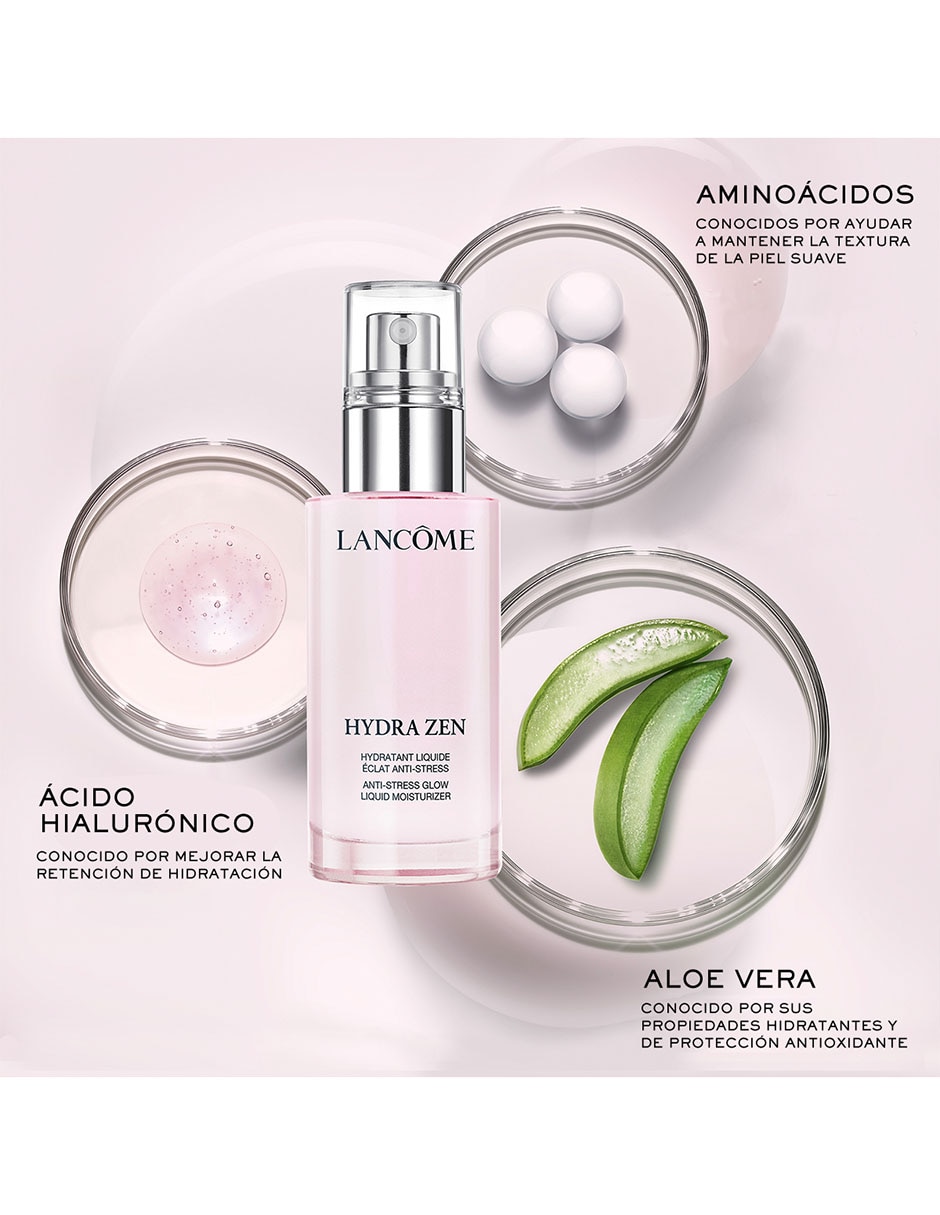 Crema facial recomendada para hidratar día y noche Lancôme Hydra Zen para piel todo tipo 3
