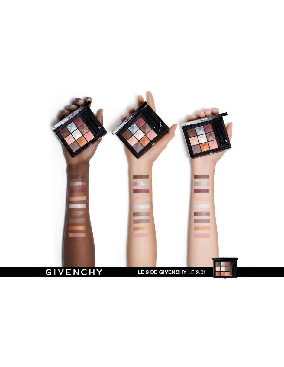 Paleta de sombras Givenchy Le 9 9 tonos