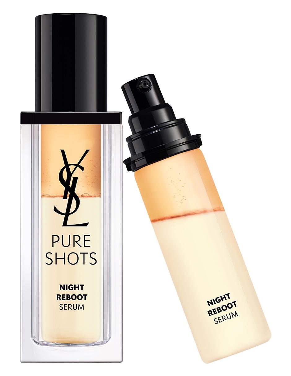 Sérum antiedad facial Night Reboot Yves Saint Laurent Pure Shots Refill todo tipo de piel