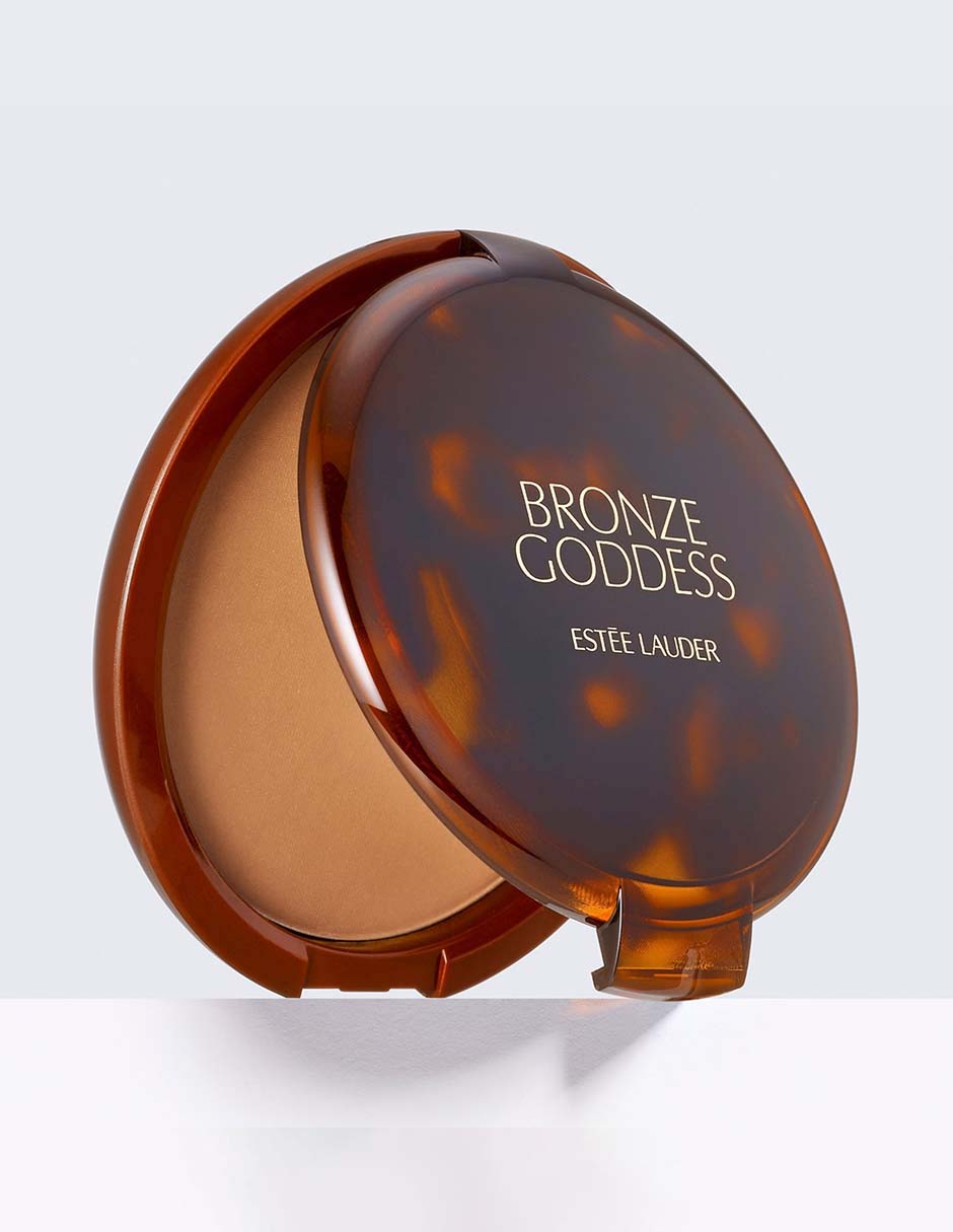 Crema facial recomendada para prevenir signos de la edad día y noche Bronceador Estée Lauder Bronze Goddess Powder Bronzer para todo tipo piel