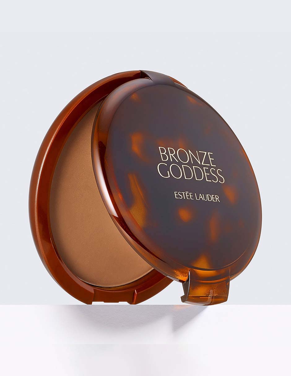 Crema facial recomendada para prevenir signos de la edad día y noche Bronceador Estée Lauder Bronze Goddess Powder Bronzer para todo tipo piel 2