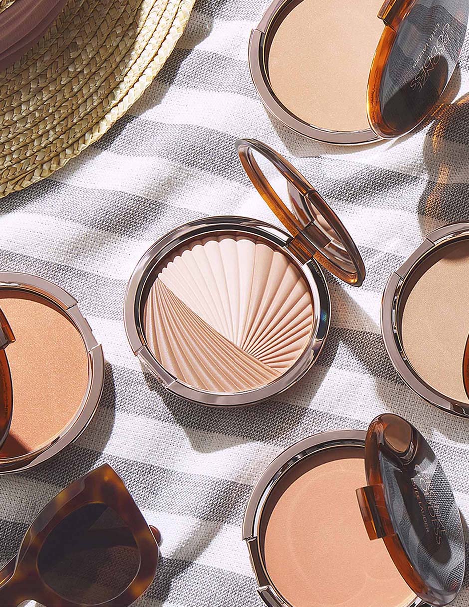 Crema facial recomendada para prevenir signos de la edad día y noche Bronceador Estée Lauder Bronze Goddess Powder Bronzer para todo tipo piel 4