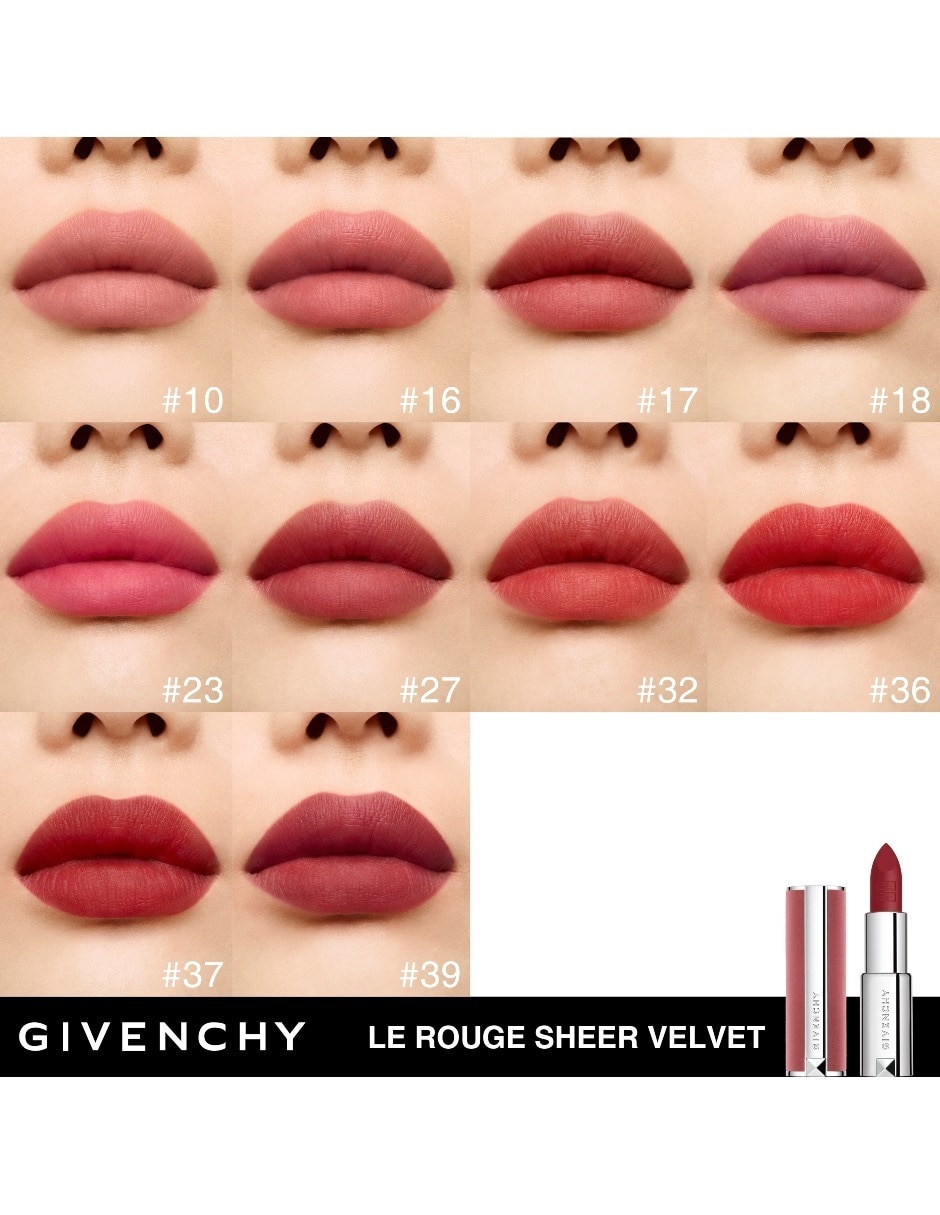 Labial mate Le Rouge Sheer Velvet 11