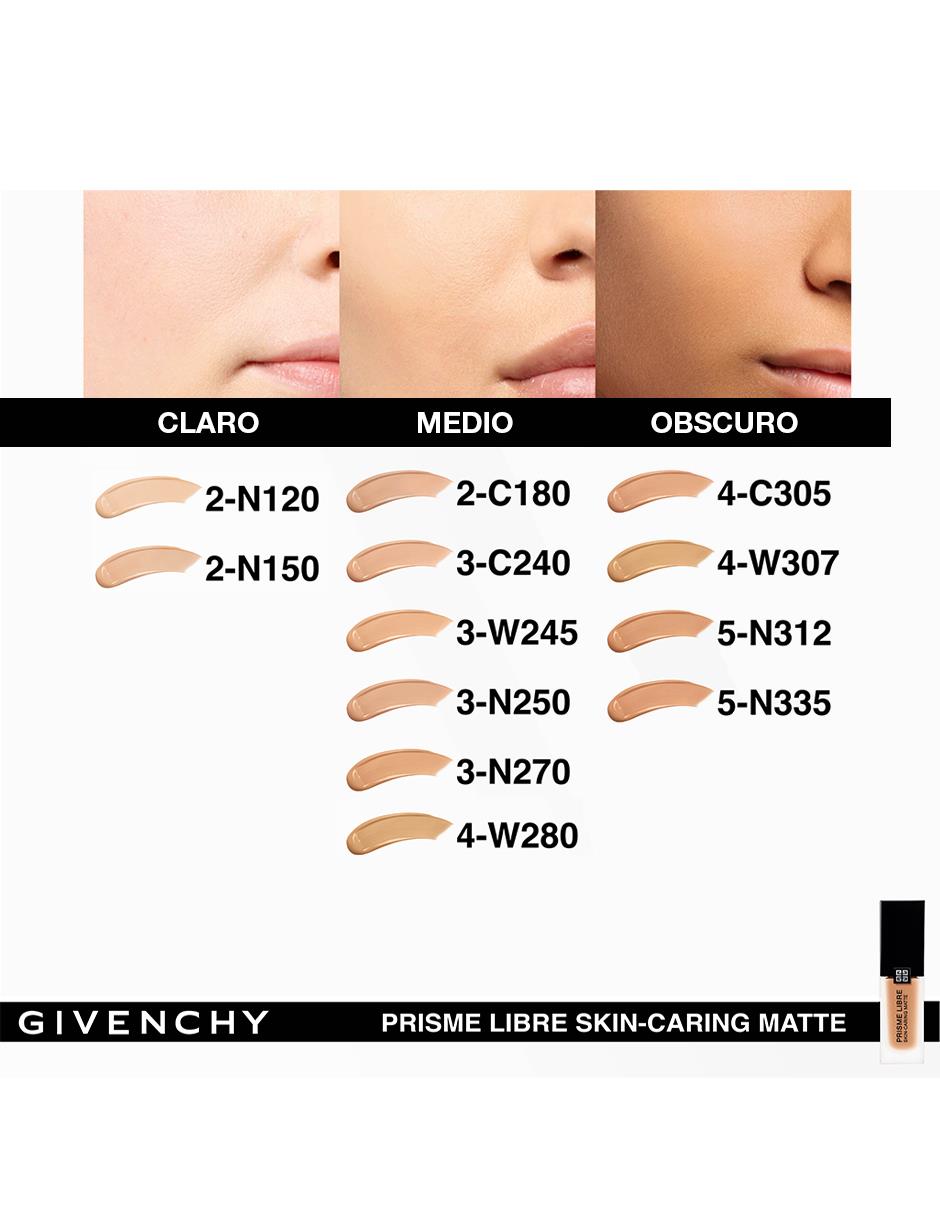 Base de maquillaje/Set base de maquillaje Líquido Prisme Libre Skin-Caring Matte Foundation Mate 7