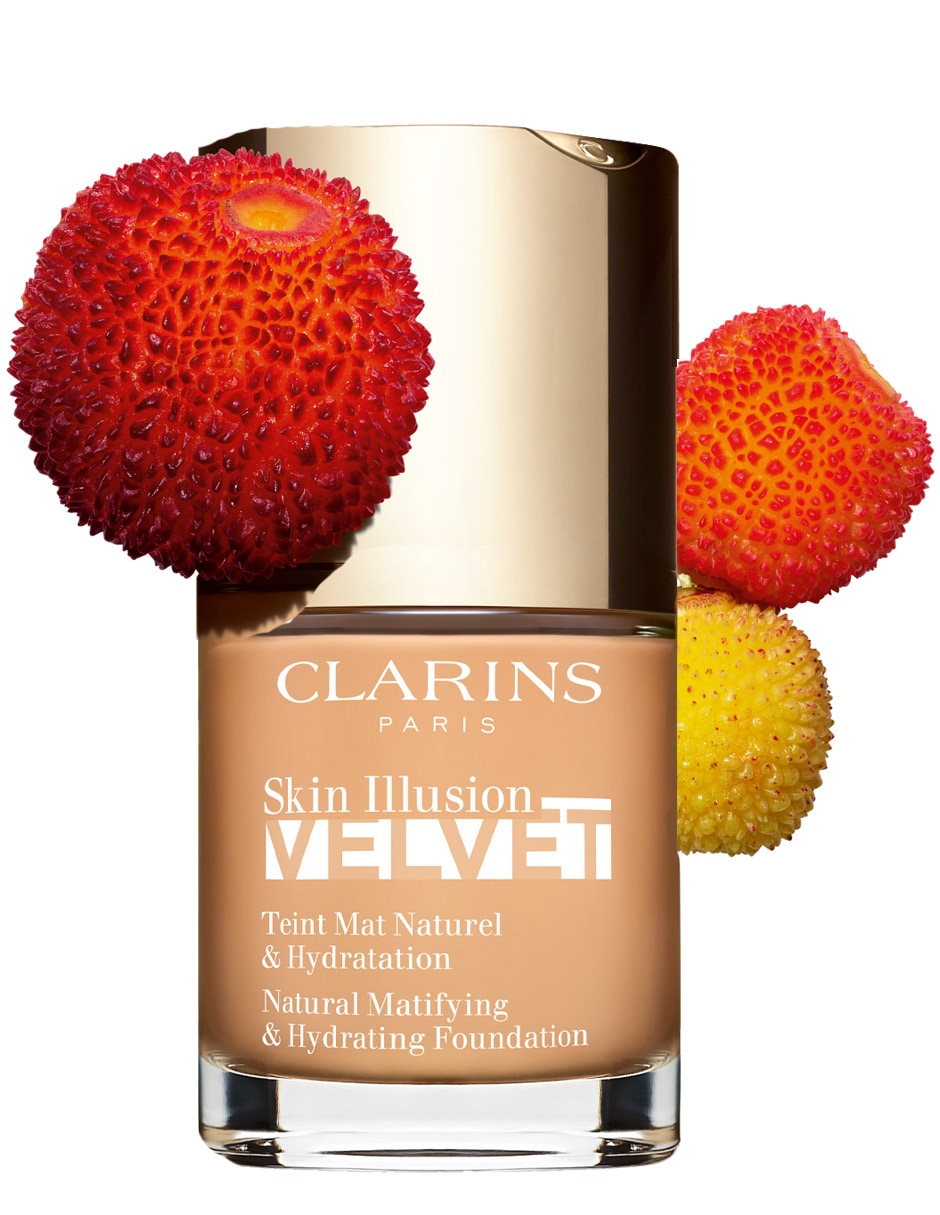 Base de maquillaje líquida Clarins Skin Illusion Velvet natural
