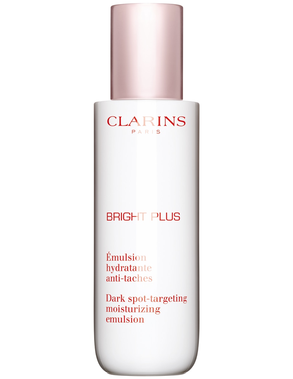 Crema facial recomendada para hidratar día y noche Emulsion Bright Plus Clarins todo tipo piel