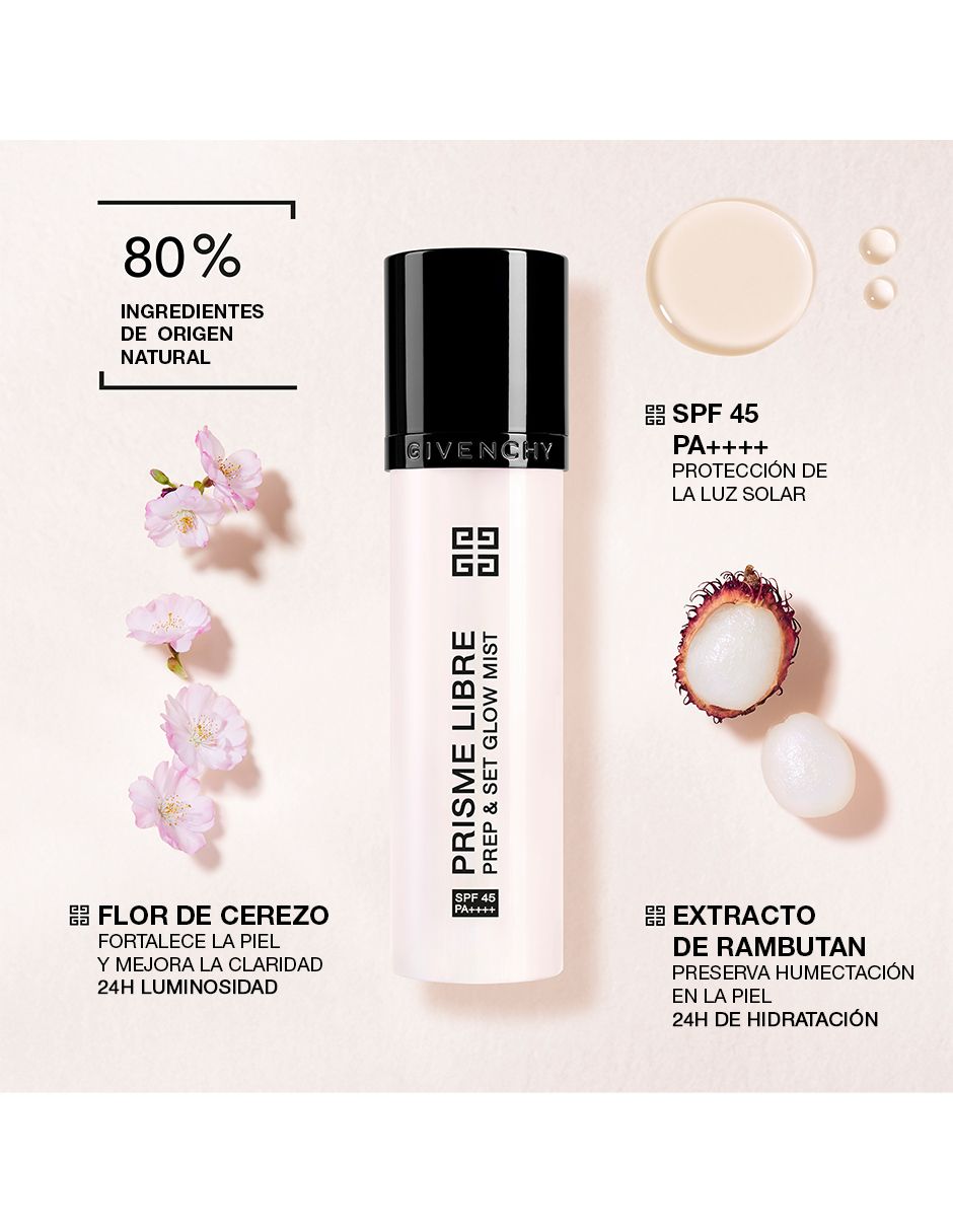 Primer Prisme Libre Prep & Set Glow Mist SPF 45 PA++++ Prisme Libre Prep & Set Glow Mist SPF 45 PA++++ 2