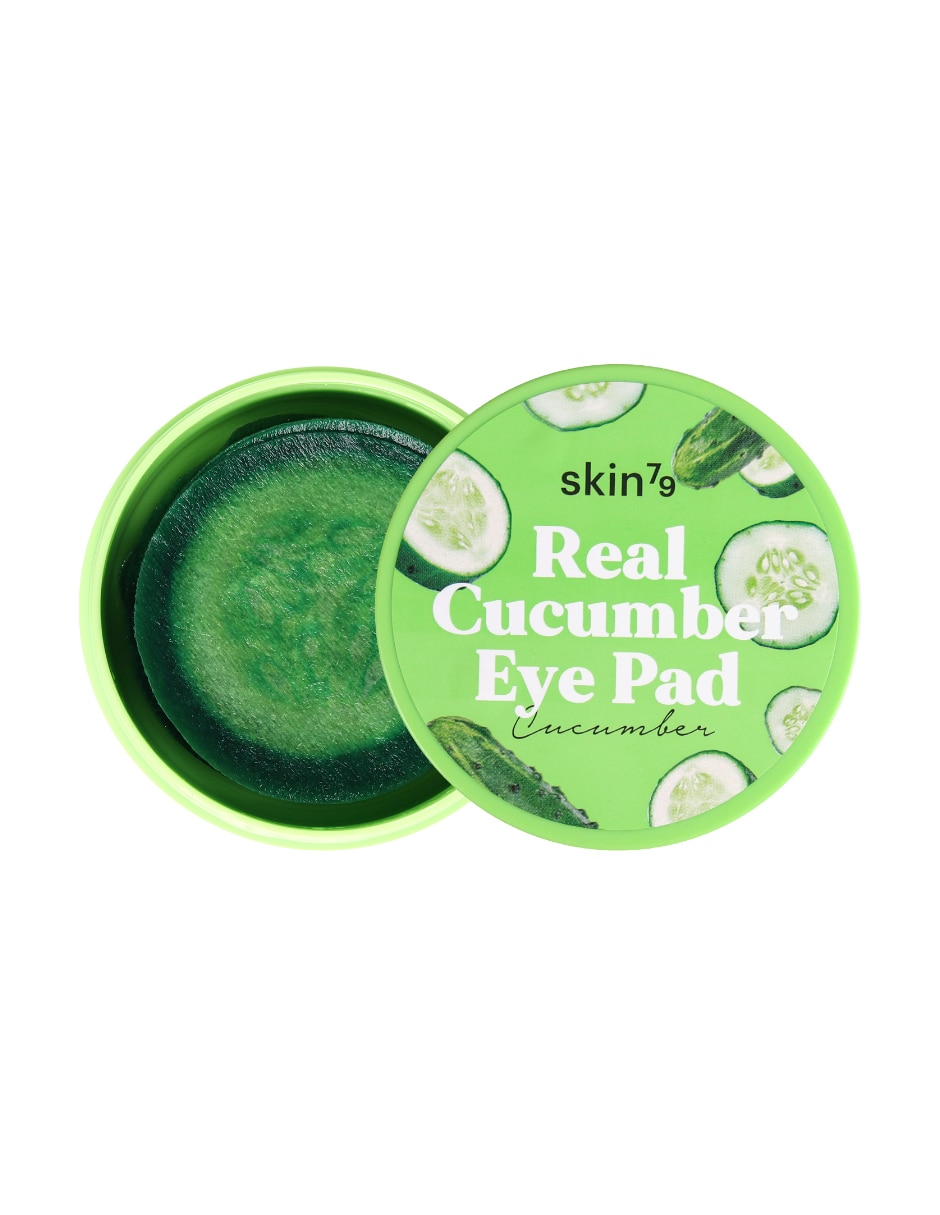 Parches para rostro real cucumber soothing Skin 79 Real eye pad