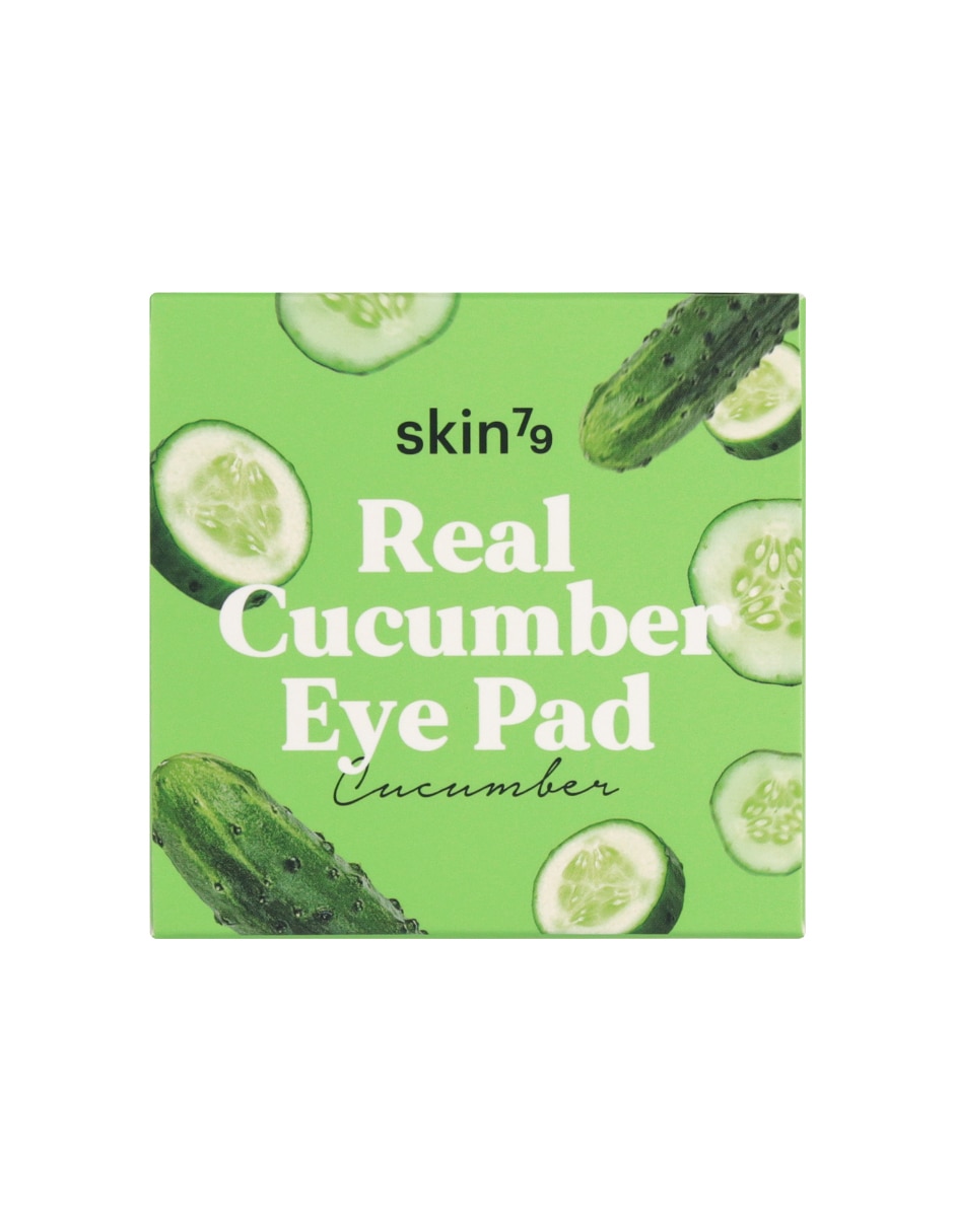 Parches para rostro real cucumber soothing Skin 79 Real eye pad