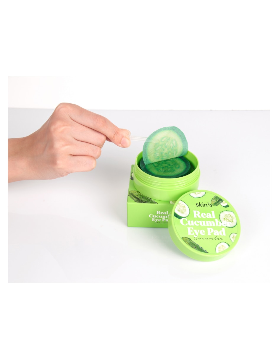 Parches para rostro real cucumber soothing Skin 79 Real eye pad