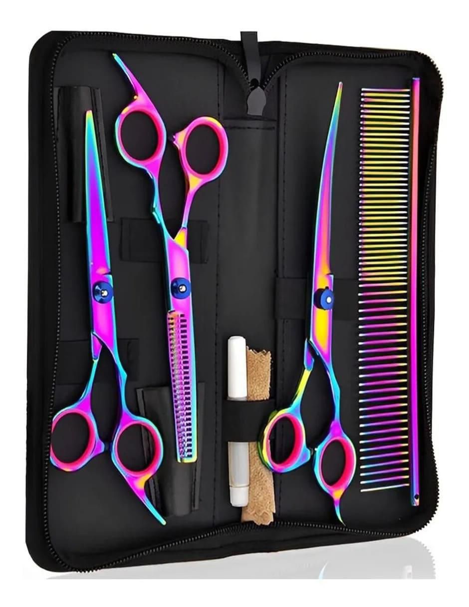 Tijeras para peluquería Genérica punta redonda y puntiaguda 1