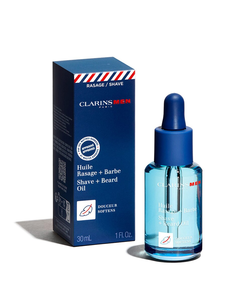 Crema para barba recomendada para limpiar de día Men Shave And Beard Oil Clarins Clarins Men todo tipo piel