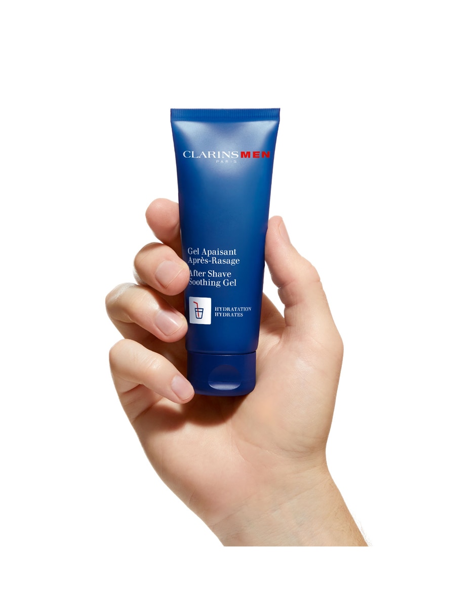 Crema para barba recomendada para calmar y aliviar la piel de día After Shave Soothing Gel Men todo tipo piel 6