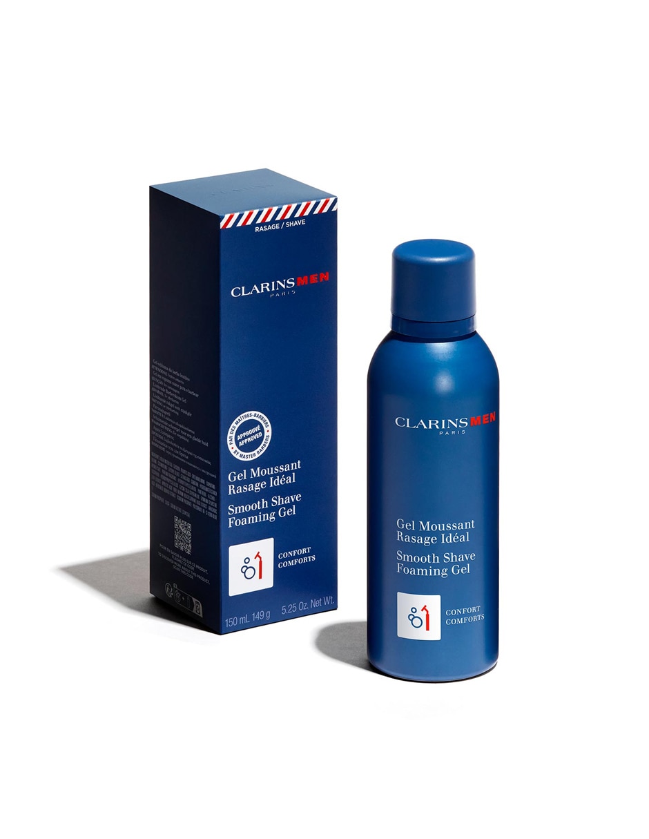 Crema para barba recomendada para limpiar de día Smooth Shave Foaming Gel Retail Men todo tipo piel 3