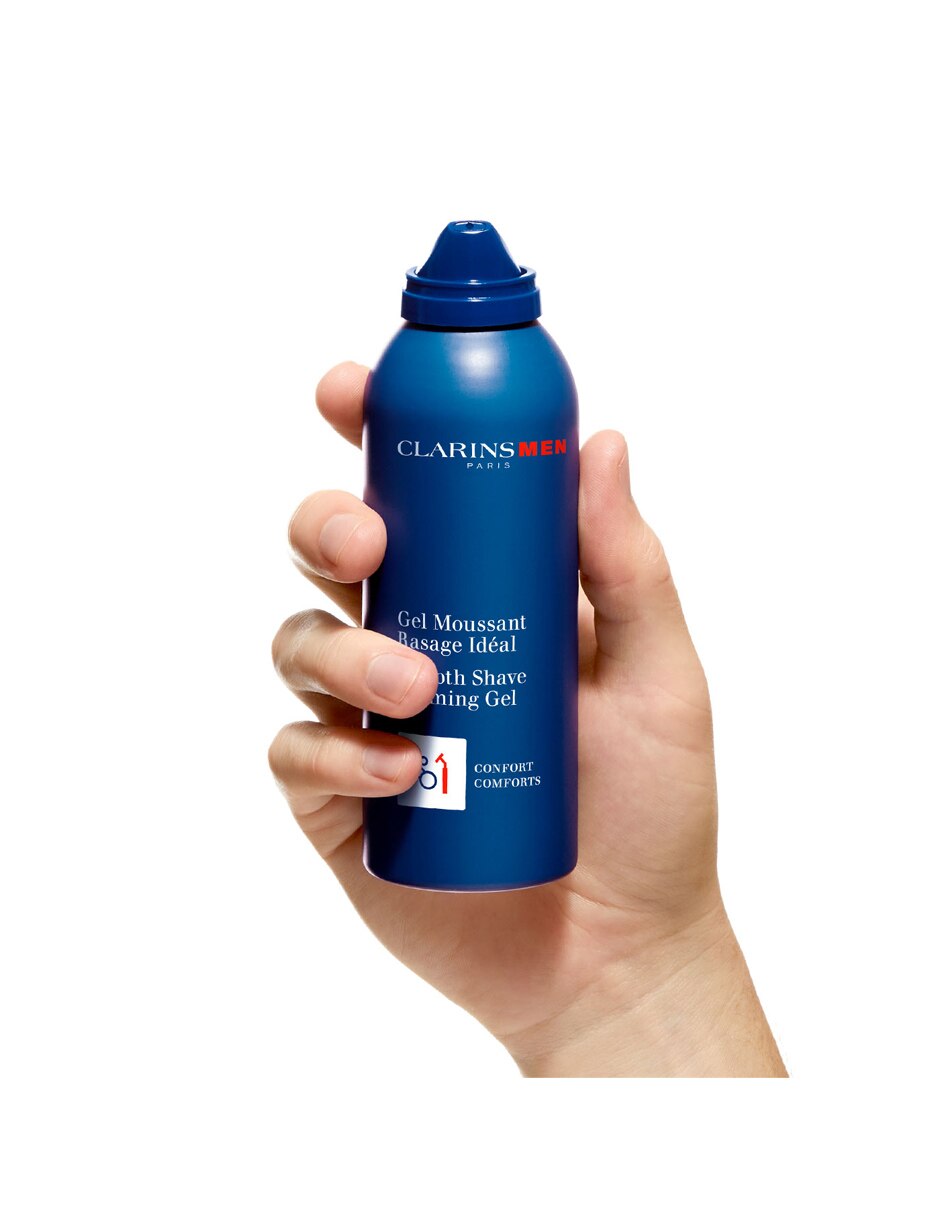 Crema para barba recomendada para limpiar de día Smooth Shave Foaming Gel Retail Men todo tipo piel 6
