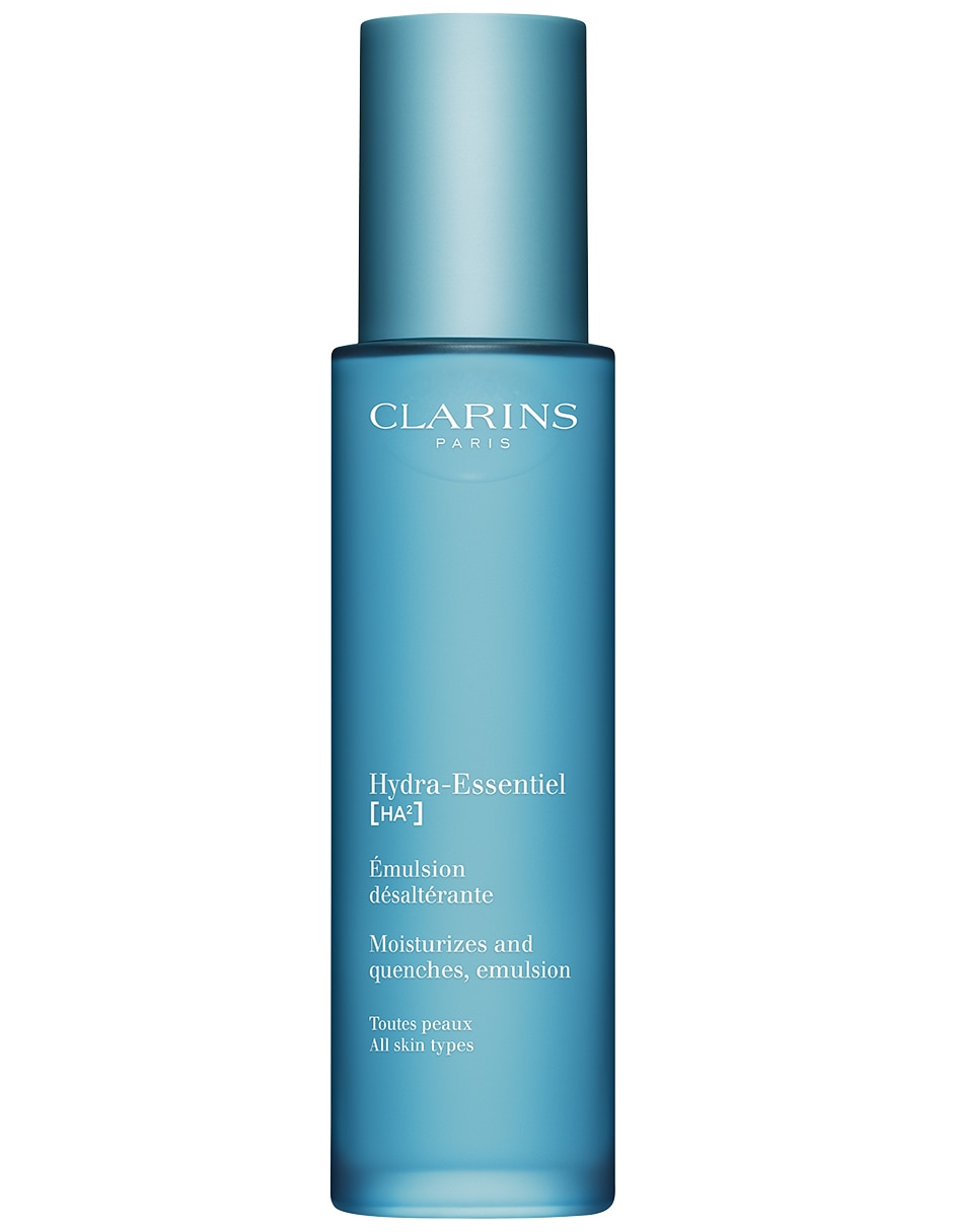 Crema para rostro y cuerpo recomendada para hidratar de día He Emulsion Clarins Hydra Essentiel para piel normal