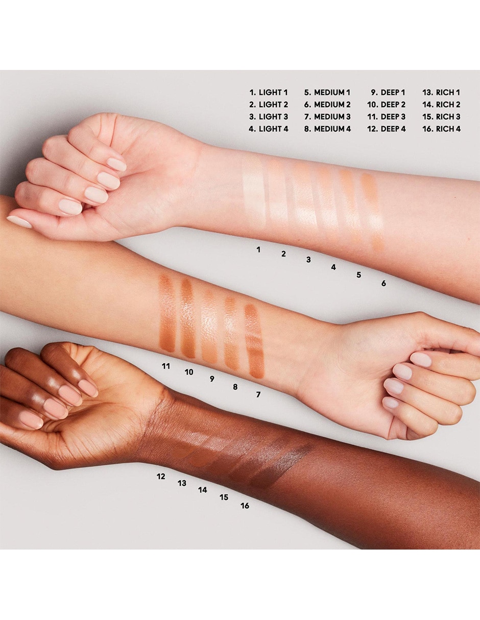 Base de maquillaje líquida Strobe Dewy Skin Tint luminoso 4