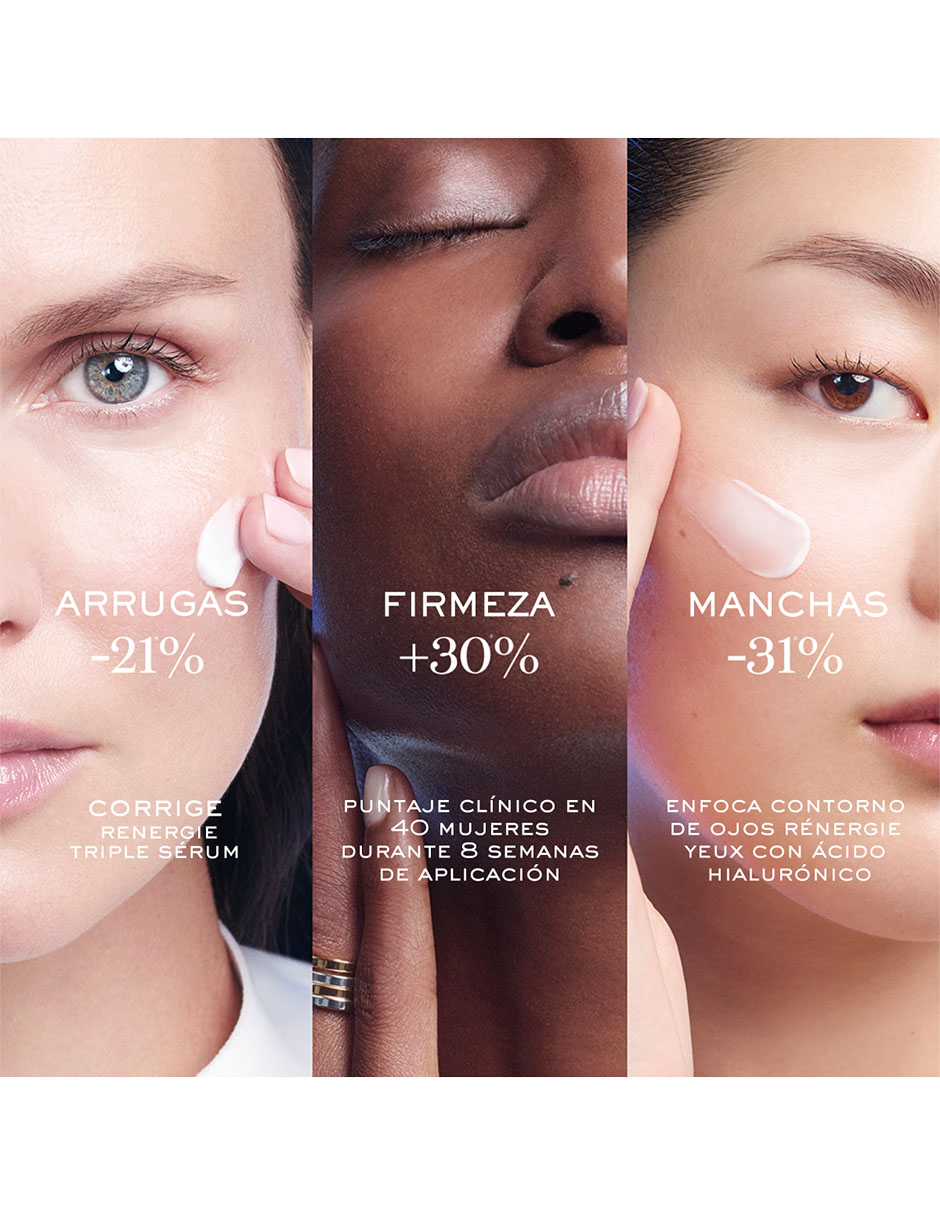 Crema facial recomendada para reafirmar día y noche Rénergie Cream Spf 20 Lancôme todo tipo piel 2