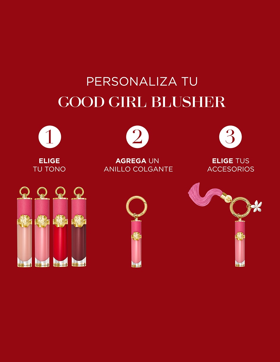 Maquillaje en líquido Carolina Herrera Good Girl Liquid Blusher 4