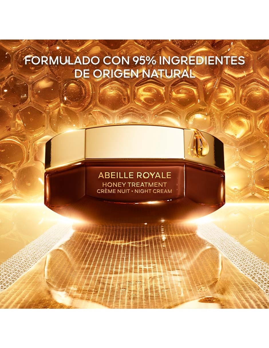 Crema facial recomendada para prevenir signos de la edad de noche Abeille Royale para todo tipo piel 5
