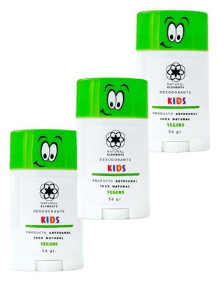 Set desodorante axilas en stick Kids unisex
