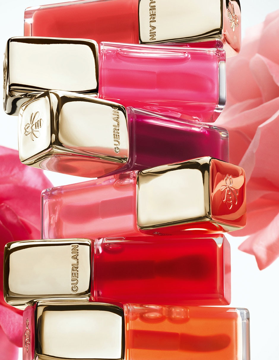 Aceite para labios brillante Guerlain KissKiss Bee Glow Oil