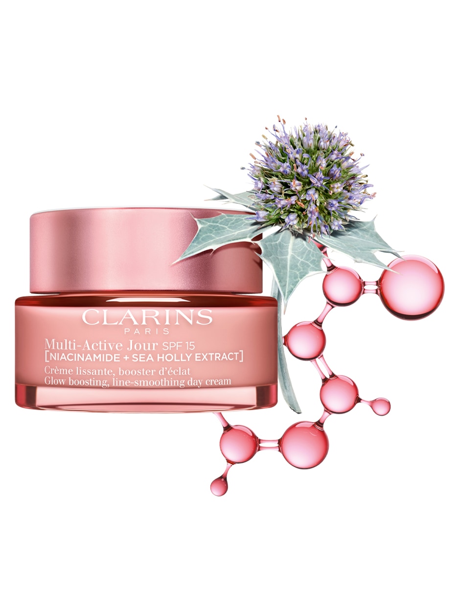 Crema facial recomendada para prevenir signos de la edad de día Clarins para todo tipo piel