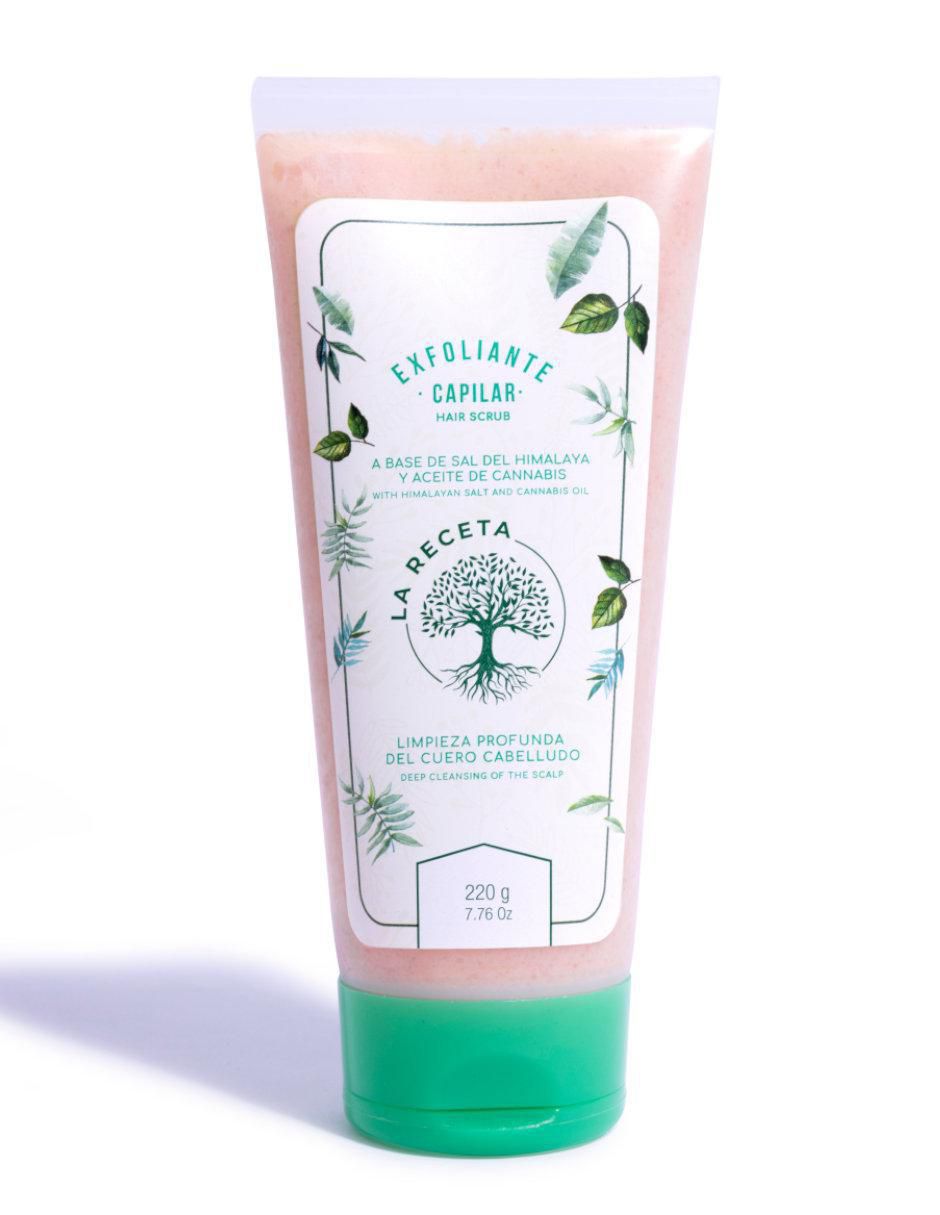 Tratamiento para cuero cabelludo Exfoliante Para Cuero Cabelludo Cbd 220 G exfoliante La Receta Cbd