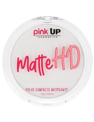 Polvo compacto traslúcido Pink Up Cosmetics Matte HD