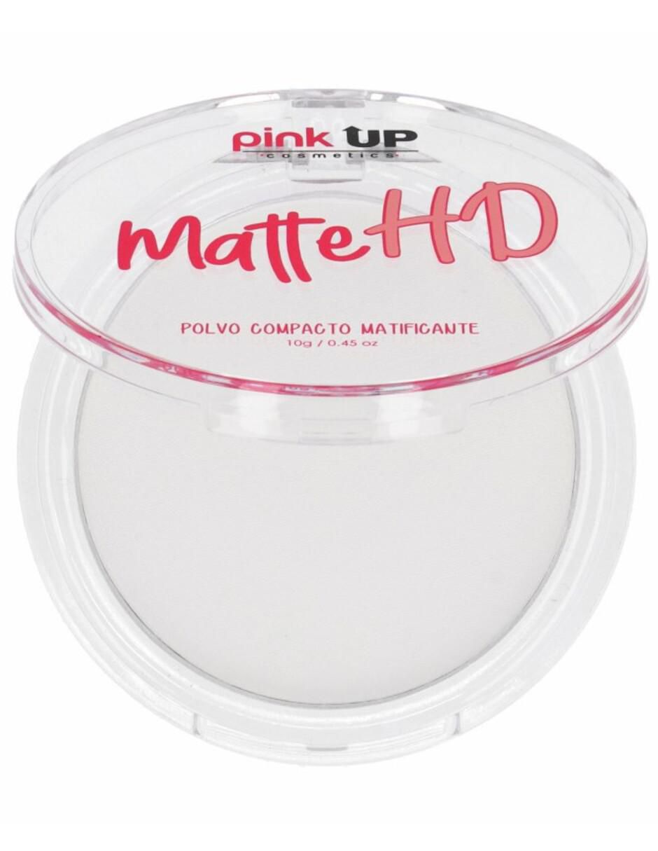 Polvo compacto traslúcido Pink Up Cosmetics Matte HD