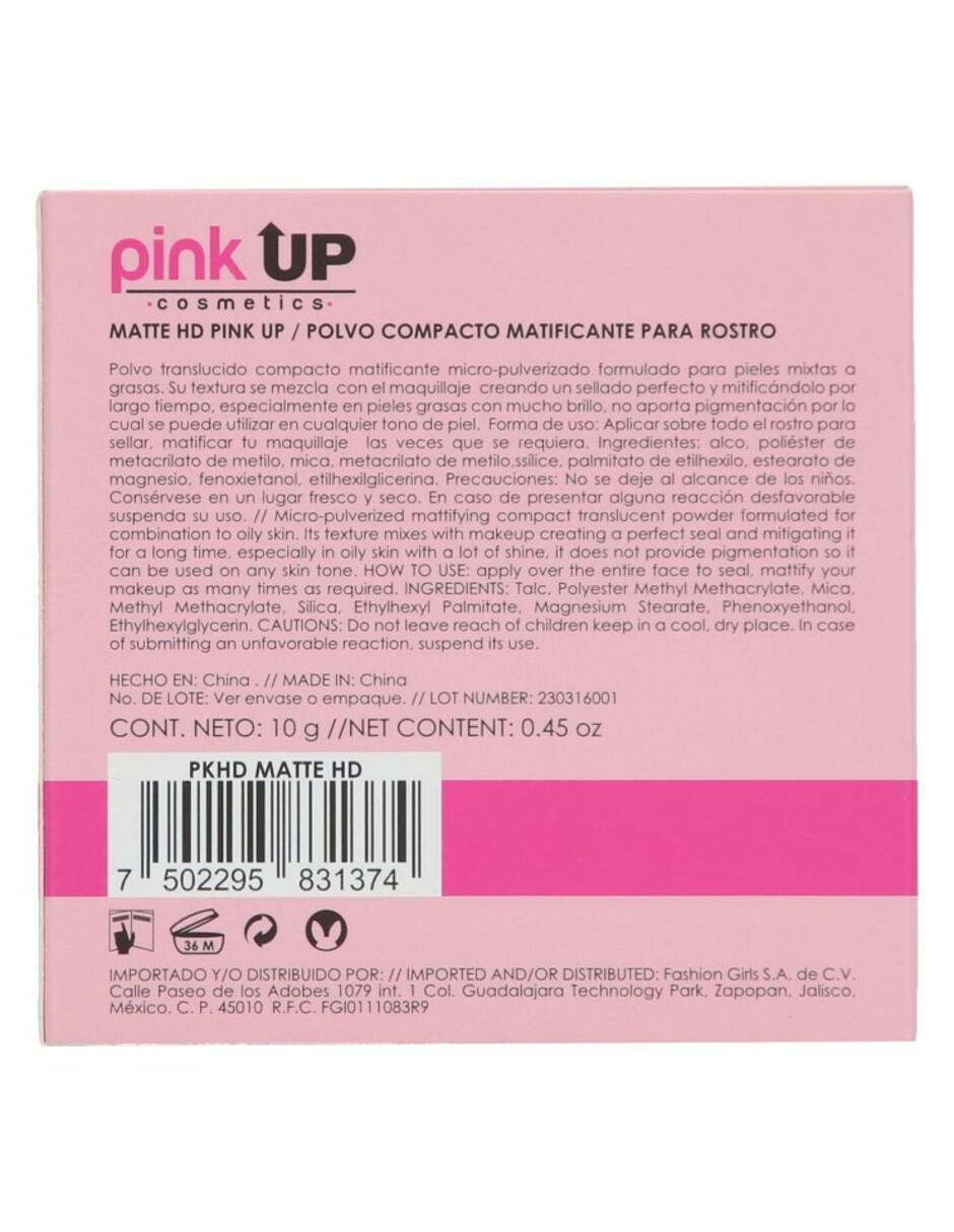 Polvo compacto traslúcido Matte HD