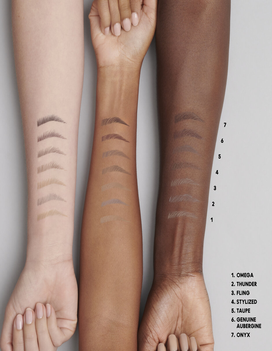 Delineador para cejas mate Pro brow definer-brow pencil 4