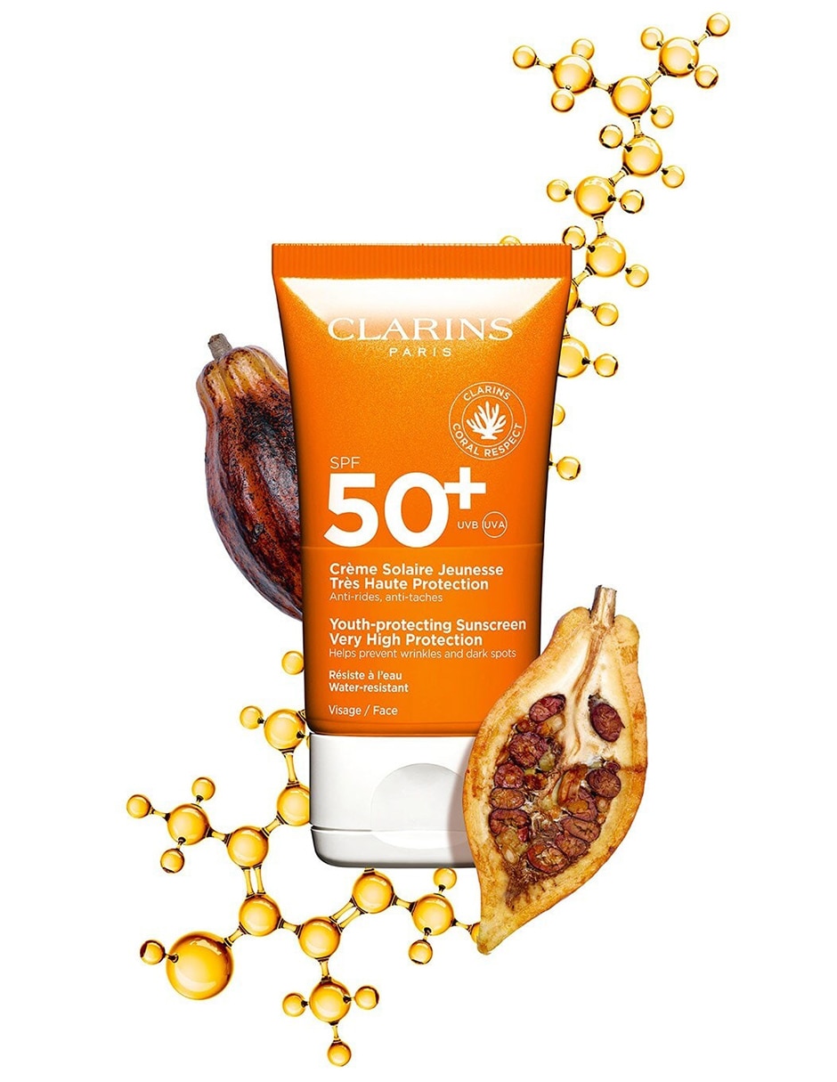 Protector solar FPS 50 Youth Protecting Sunscreen Clarins 50 ml