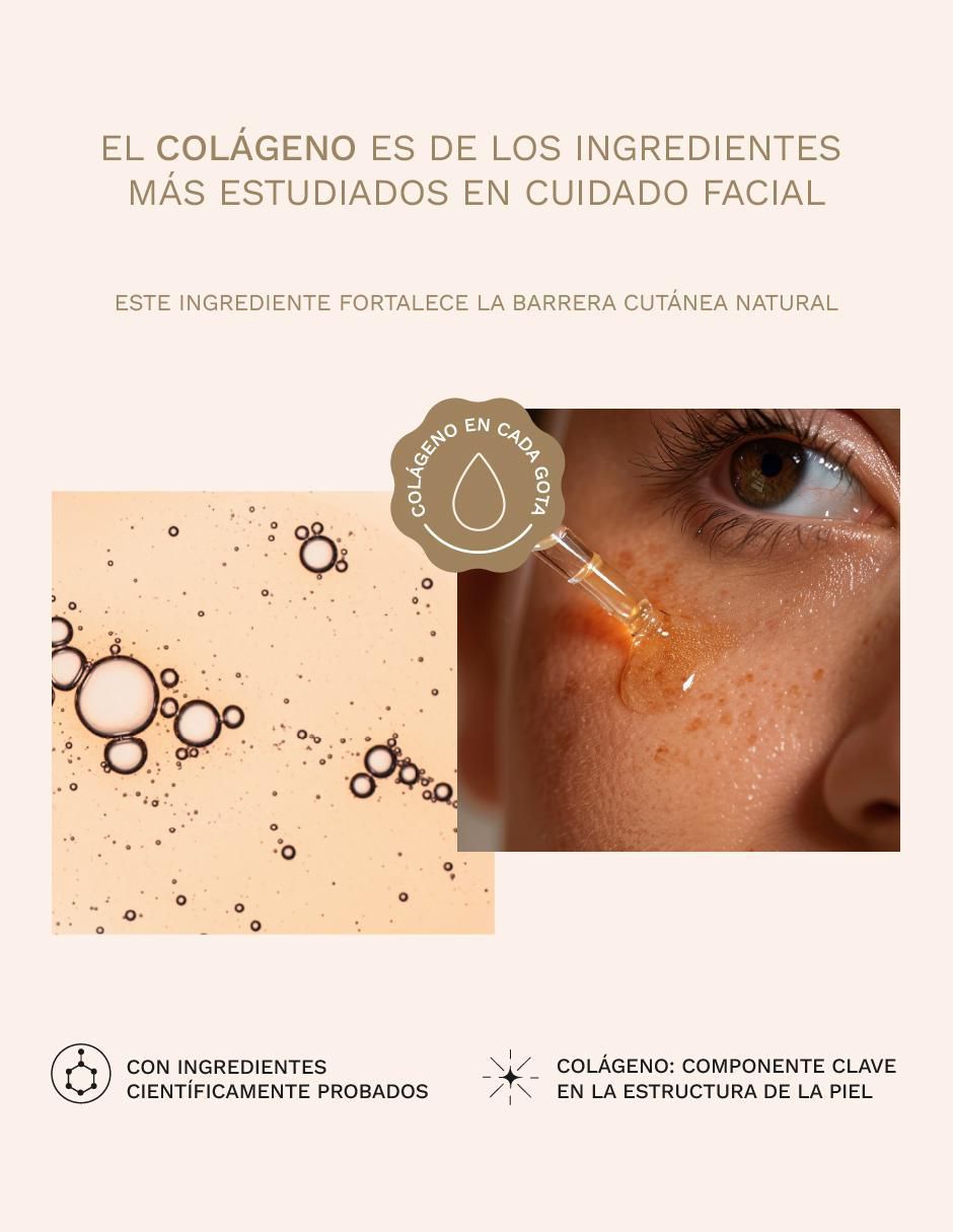 Sérum facial Set Niacinamida + Colágeno 50 ml Collagenic todo tipo piel 3