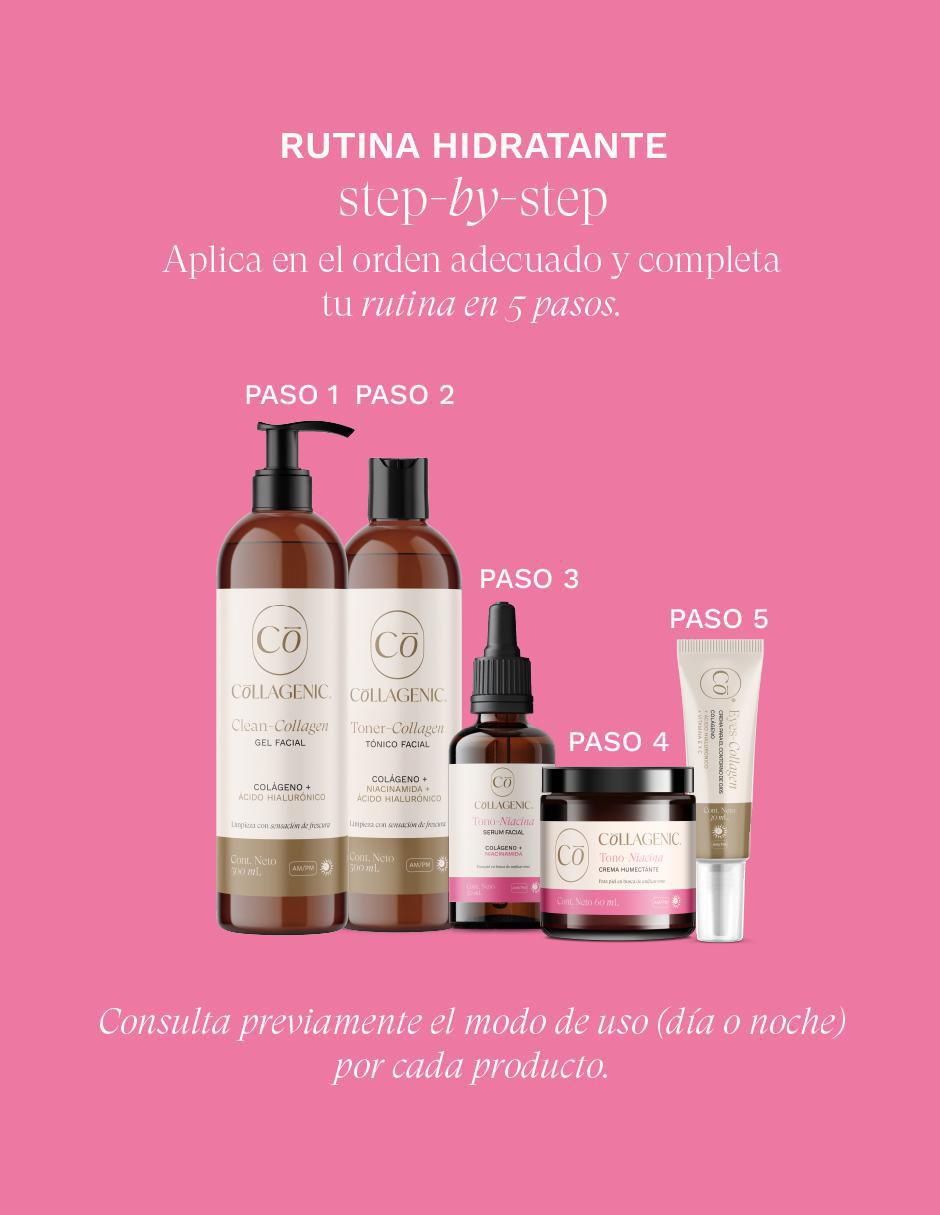 Sérum facial Set Niacinamida + Colágeno 50 ml Collagenic todo tipo piel 6