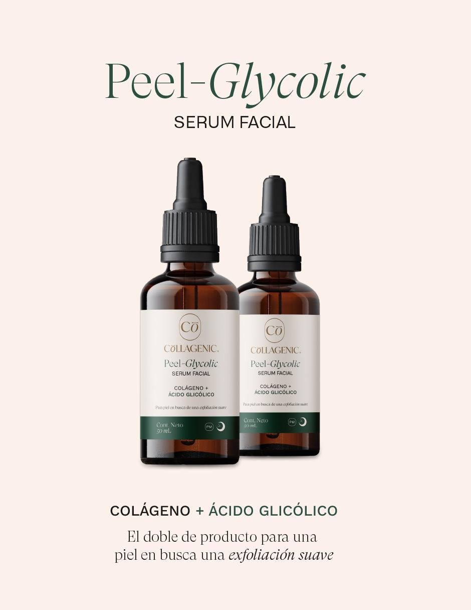 Sérum facial Set Exfoliante Ácido Glicolico + Colágeno 50 ml Collagenic todo tipo piel 5