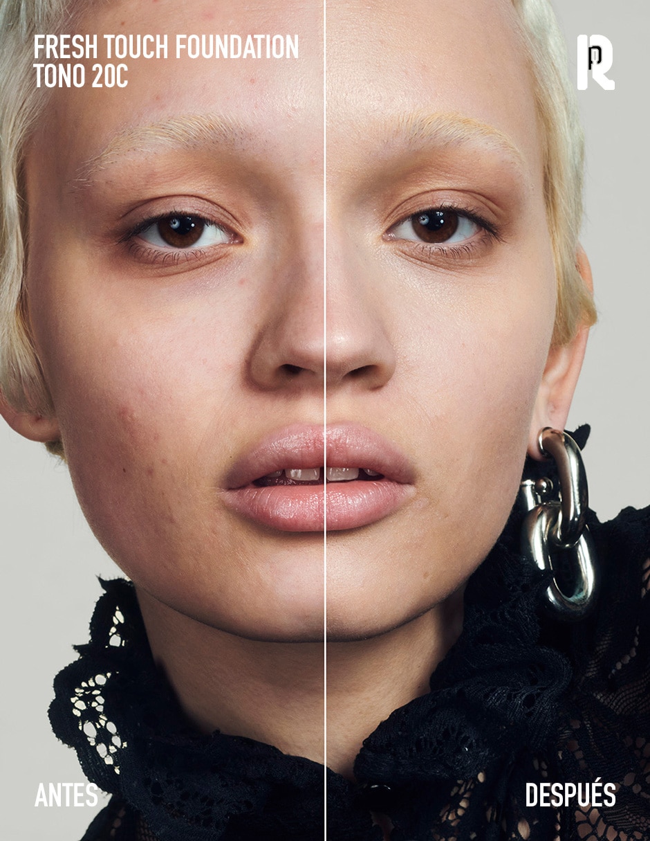 Base de maquillaje líquida Fresh Touch Foundation luminoso 3