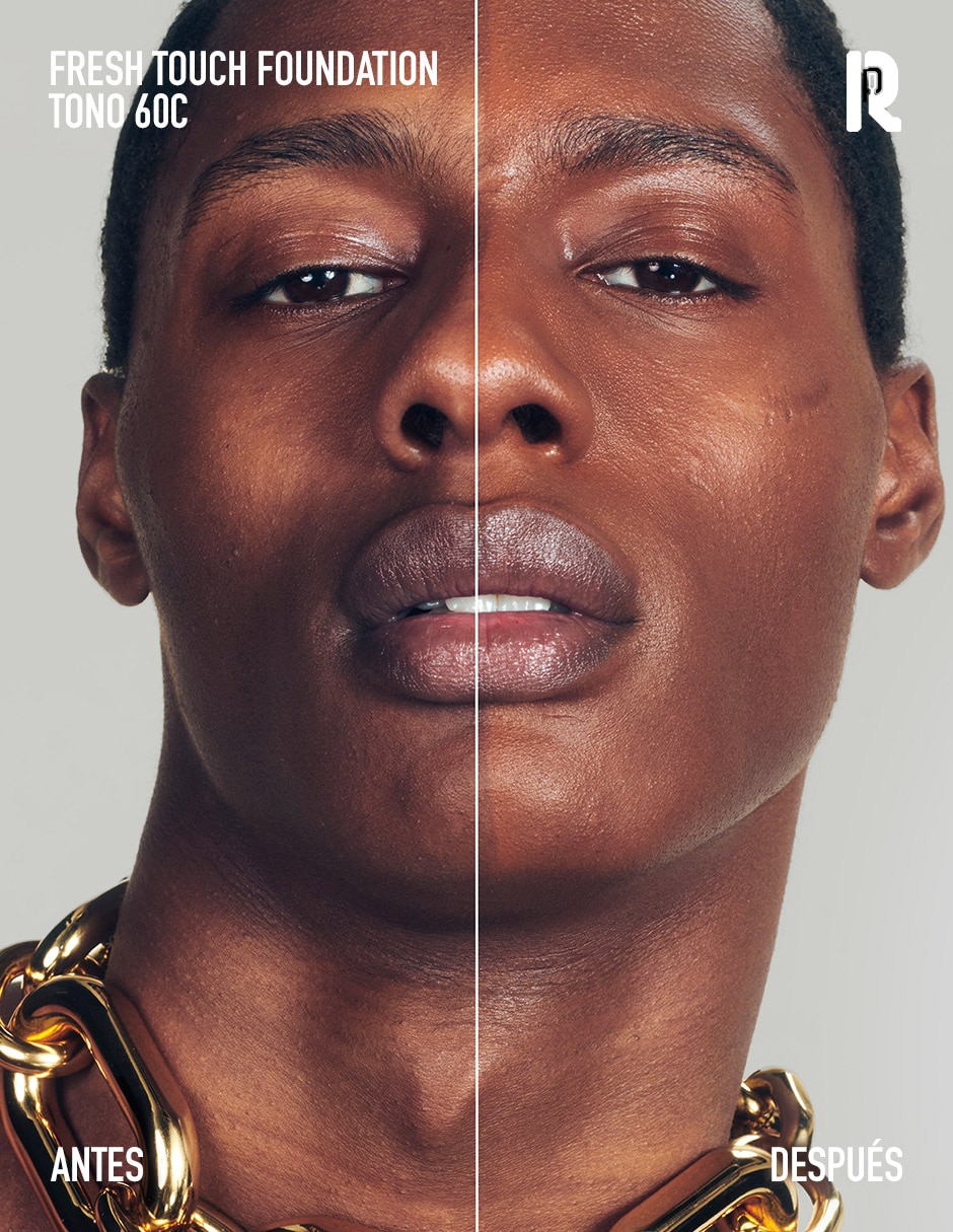 Base de maquillaje líquida Rabanne Fresh Touch Foundation luminoso