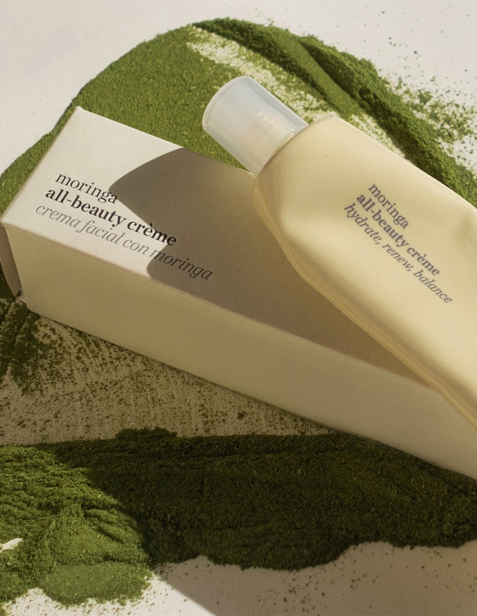 Crema facial recomendada para calmar y aliviar la piel día y noche Moringa todo tipo piel 6