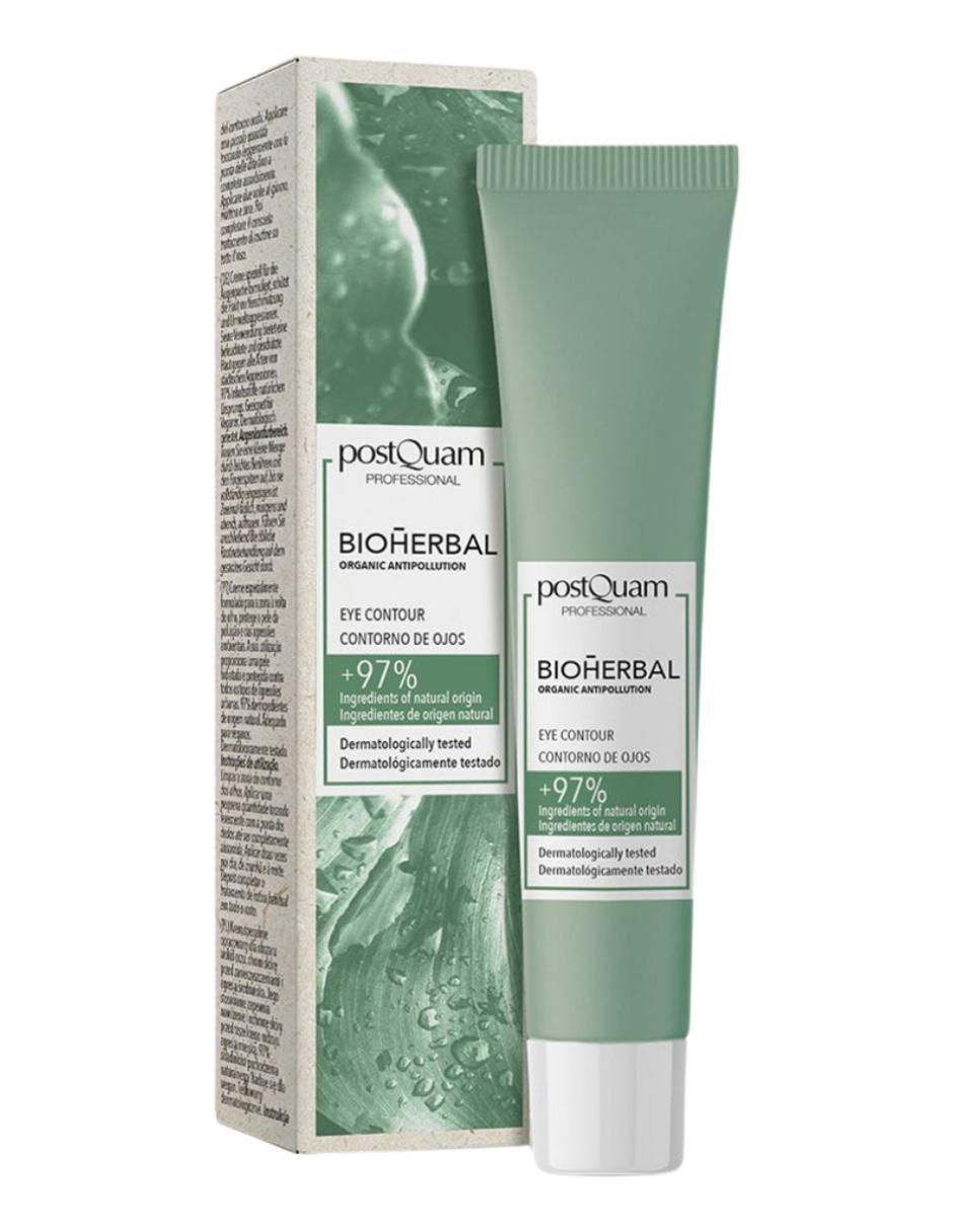 Crema para contorno de ojos recomendada para prevenir signos de la edad de día y noche Bioherbal para todo tipo piel