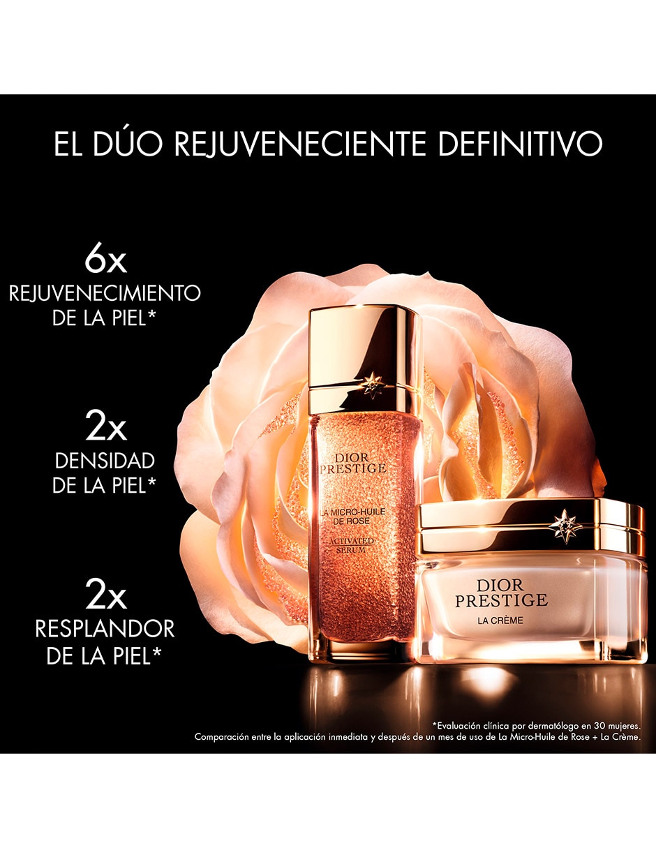 Sérum antiedad facial La Micro-Huile de Rose Activated 30ml Prestige todo tipo piel 6